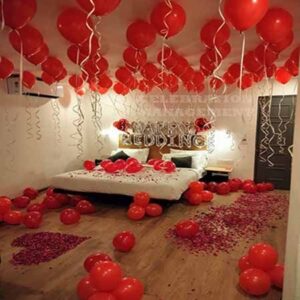 1st Night Room Decor with Balloons