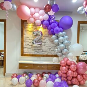 balloon arc decor multi colour