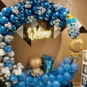 welcome baby ring decor